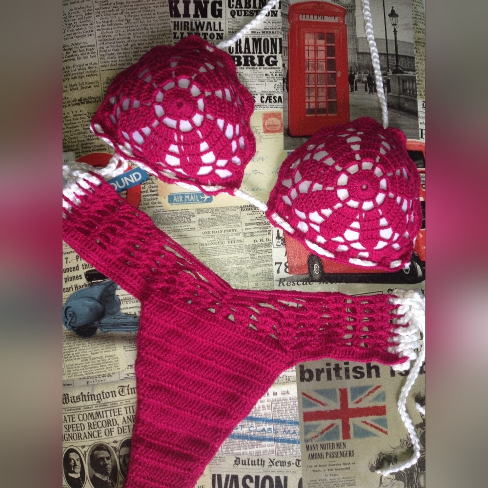 crochet bikini